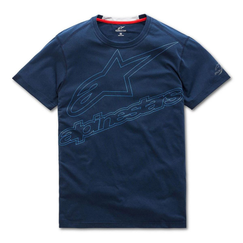 Alpinestars - Alpinestars Velocity Ride Dry T-Shirt - 1038-73010-70-2XL - Navy - 2XL