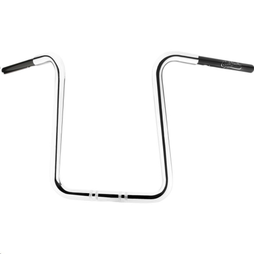 Cyclesmiths - Cyclesmiths 1-1/4in. California Lane-Splitter Ape Handlebar for 1-1/4in. Clamp Area - 16in. Rise - Chrome - 113CA16NSTBWH