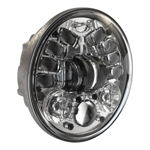 J&M - J&M 5.75in. LED Headlight - Chrome - 0551731