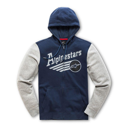 Alpinestars - Alpinestars Chief Fleece Hoody - 1038-53008-70-L - Navy - Large
