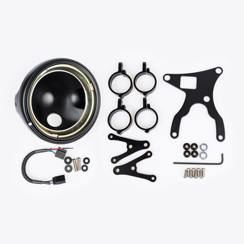 J&M - J&M 7in. Headlight Conversion Kit - 0703451