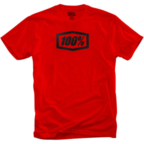 100% - 100% Essential T-Shirt - 32016-103-13 - Red - X-Large