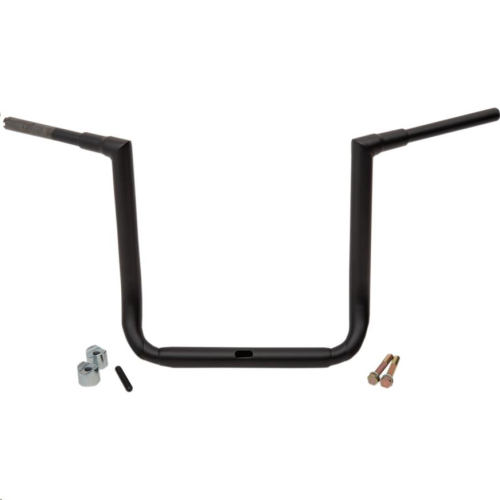 LA Choppers - LA Choppers 1-1/2in. Grande Twin Peaks Touring Handlebars - 16in. Rise - Flat Black - LA-7364-16M