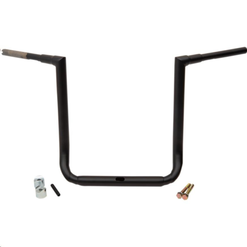 LA Choppers - LA Choppers 1-1/2in. Grande Twin Peaks Touring Handlebars - 18in. Rise - Flat Black - LA-7364-18M