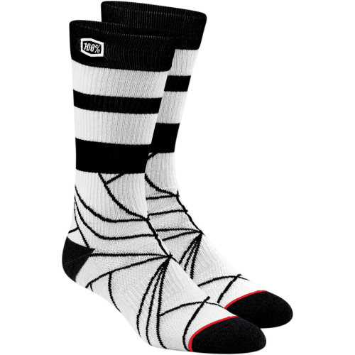 100% - 100% Fracture Casual Socks - 24016-289-18 - Gray - Lg-XL