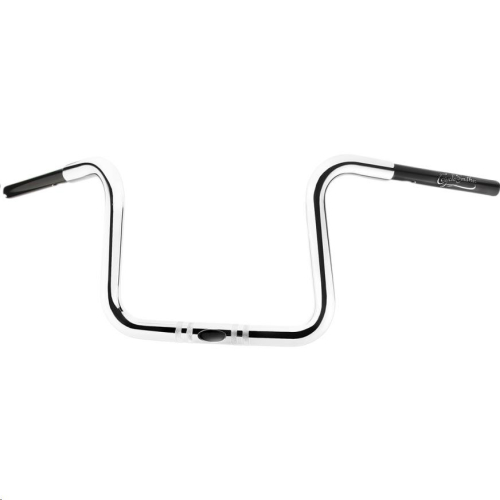 Cyclesmiths - Cyclesmiths 1-1/4in. California Lane-Splitter Ape Handlebar for 1-1/4in. Clamp Area - 10in. Rise - Chrome - 113CA10NS14H