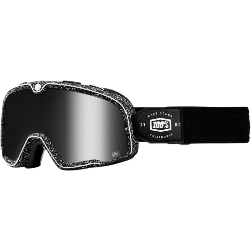 100% - 100% Barstow Noise Classic Goggles - 50002-301-02 - Noise / Silver Mirror Lens - OSFM