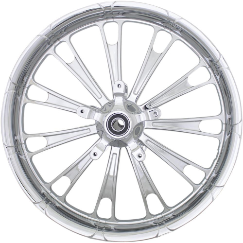 Coastal Moto - Coastal Moto Moto Forged Fuel Aluminum Front Wheel (Non-ABS) - 23in.x3.25in. - Chrome - 1502-FRY-233-CH