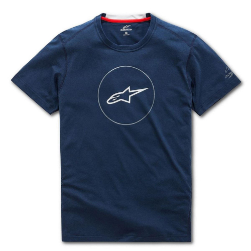 Alpinestars - Alpinestars Disk Ride Dry T-Shirt - 1038-73000-70-2XL - Navy - 2XL