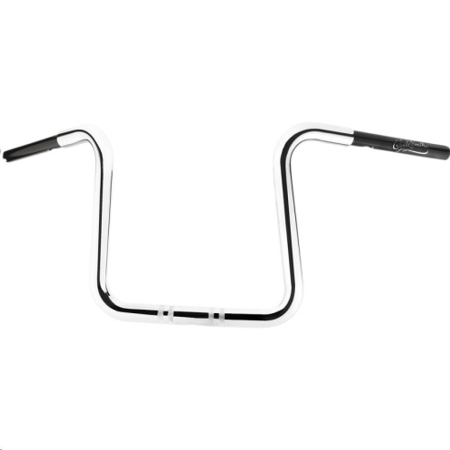 Cyclesmiths - Cyclesmiths 1-1/4in. California Lane-Splitter Ape Handlebar for 1-1/4in. Clamp Area - 12in. Rise - Chrome - 113CA12NSTBWH