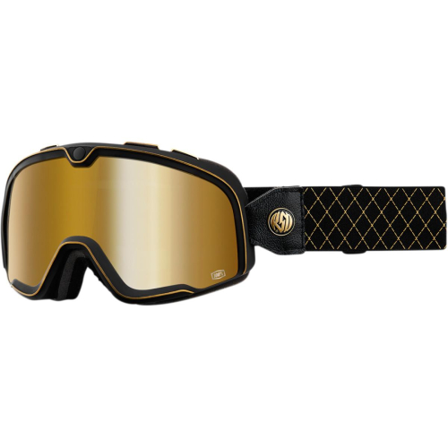 100% - 100% Barstow Roland Sands Classic Goggles - 50002-299-02 - Roland Sands / Gold Mirror Lens - OSFM