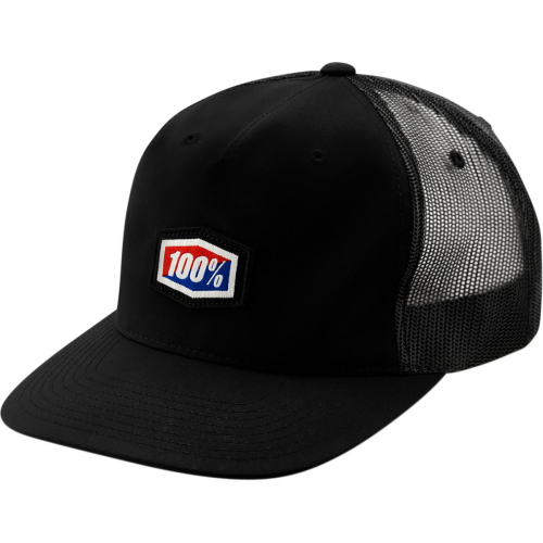 100% - 100% Voyager Trucker Hat - 20066-001-01 - Black - OSFM