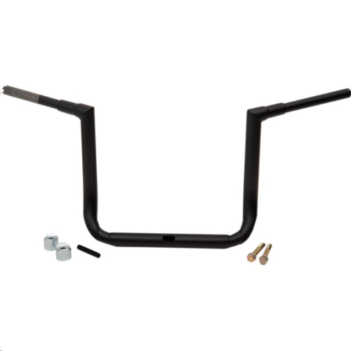 LA Choppers - LA Choppers 1-1/2in. Grande Twin Peaks Touring Handlebars - 14in. Rise - Flat Black - LA-7364-14M