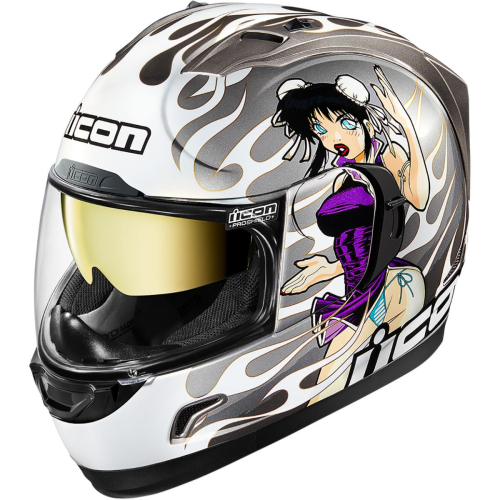 Icon - Icon Alliance GT DL18 Helmet - 0101-11191 - Silver - Small