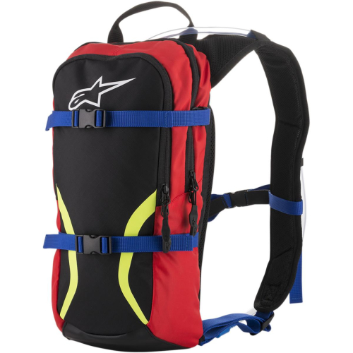 Alpinestars - Alpinestars Iguana Hydration Pack - Black/Blue/Red/ Fluorescent Yellow - 61073181735