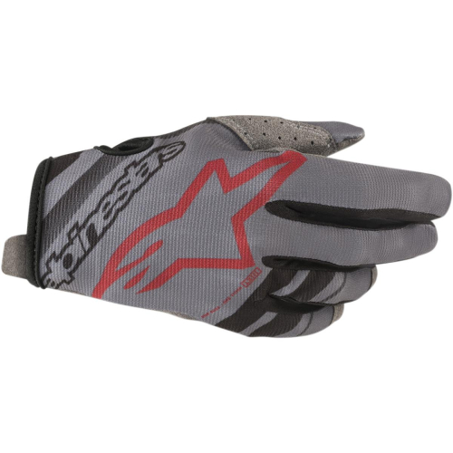 Alpinestars - Alpinestars Radar Gloves - 3561819-978-2X - Mid Gray/Black/Burgundy - 2XL