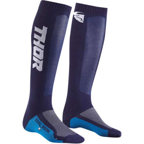 Thor - Thor MX Cool Socks - 3431-0427 - Navy/White - 6-9