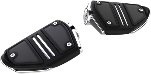 Ciro - Ciro Twin Rail Footrests without Mounts - Chrome - 61400
