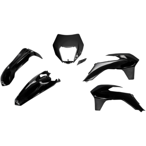 UFO Plastics - UFO Plastics Complete Body Kit - Black - KTKIT523001
