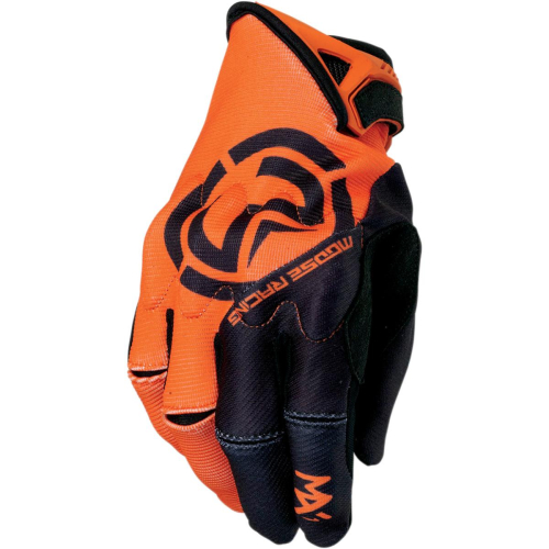 Moose Racing - Moose Racing MX1 Gloves - 3330-5244 - Black/Orange - Small