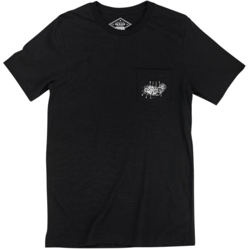Biltwell Inc. - Biltwell Inc. Black 4-Cam T-Shirt - TPK4CAMBLKSML - 4-Cam Black - Small