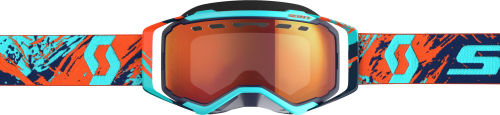 Scott USA - Scott USA Prospect Snowcross Goggles - 262581-1454024 - Blue/Orange - OSFM
