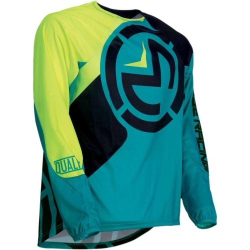 Moose Racing - Moose Racing Qualifier Jersey - 2910-5082 - Teal/Hi-Viz - Small