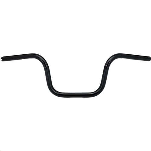 Biltwell Inc. - Biltwell Inc. 1in. Throttle-By-Wire Chump Handlebar - Black Electroplate - 6005-2015