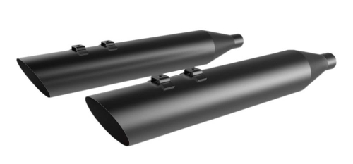 Khrome Werks - Khrome Werks 4.50in. HP-Plus Slip-Ons - Black-Slant Down - 202865