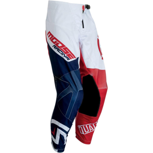 Moose Racing - Moose Racing Qualifier Pants - 2901-7365 - Red/White/Blue - 54