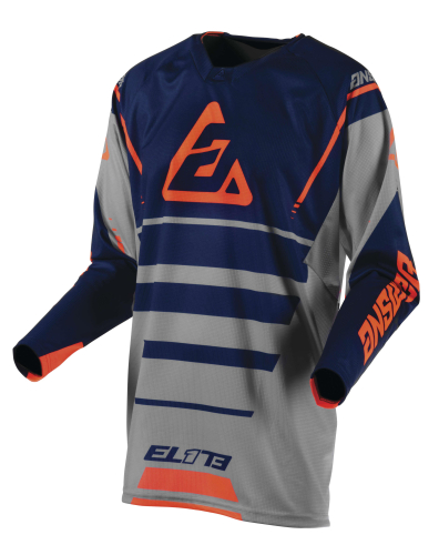 Answer - Answer Elite Force Jersey - 0409-0926-9552 - Charcoal/Midnight/Orange - Small