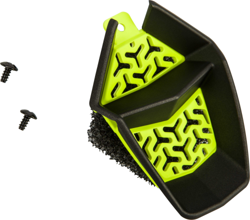 Fly Racing - Fly Racing Mouthpiece for Elite Vigilant Helmets - Matte Black/Hi-Vis - 73-88154