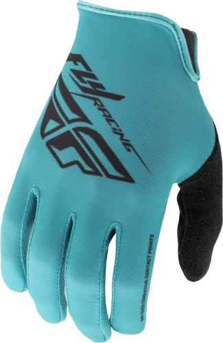 Fly Racing - Fly Racing Media Gloves - 350-09708 - Teal/Black - 8