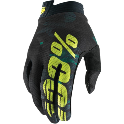 100% - 100% I-Track Youth Gloves - 10015-064-04 - Camo - Small