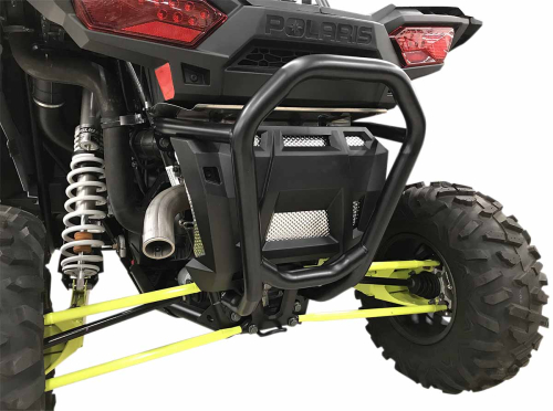 Moose Racing - Moose Racing Rear Bull Bar Bumper - Black - 0530-1445
