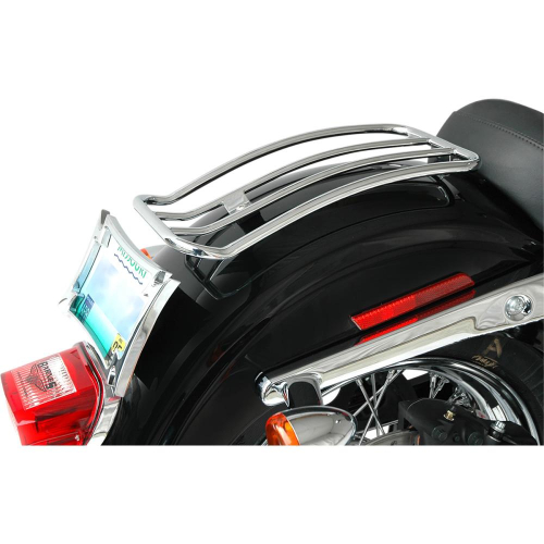 Motherwell - Motherwell 7in. Solo Luggage Rack - Chrome - MWL-219