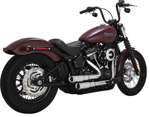 Vance & Hines - Vance & Hines Mini Grenades Exhaust System - Chrome - 16878