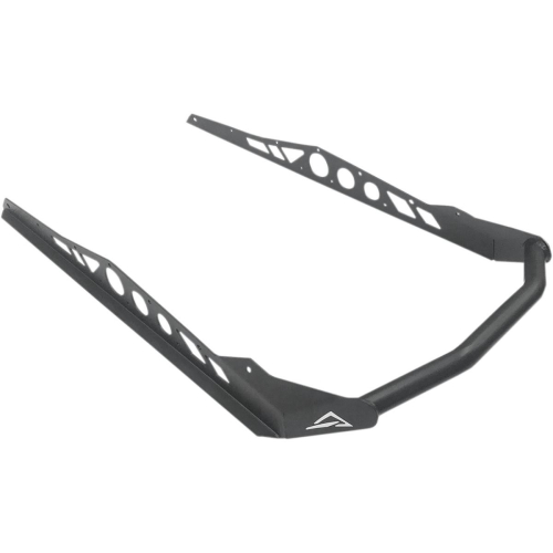 Skinz Protective Gear - Skinz Protective Gear Rear Custom Aluminum Bumper - Flat Black - SDRB455-BLK