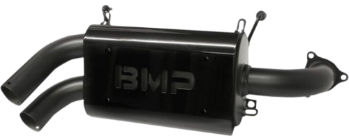 BikeMan Performance - BikeMan Performance Double Barrel Slip-On - Ceramic Black - 17-305-CB
