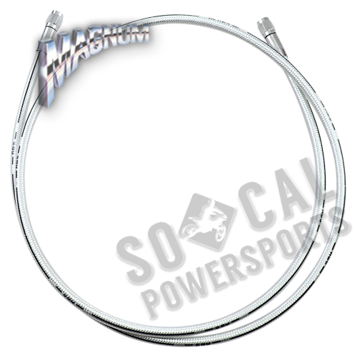 Magnum - Magnum Sterling Chromite II ABS Universal DOT Brake Line - 56in. - AS3556