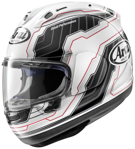 Arai Helmets - Arai Helmets Corsair-X Mamola Edge Helmet - 820800 - White - X-Small