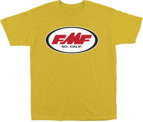 FMF Racing - FMF Racing Heyday T-Shirt - SU8118902-YEL-2XL - Yellow - 2XL