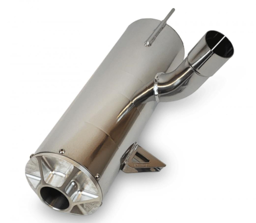 BikeMan Performance - BikeMan Performance Full Velocity Slip-On - Ceramic Chrome - 17-301-C