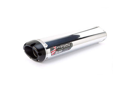 Two Brothers Racing - Two Brothers Racing M-2 Silver Series V.A.L.E. Slip-On - Aluminum - 005-3670107V-S