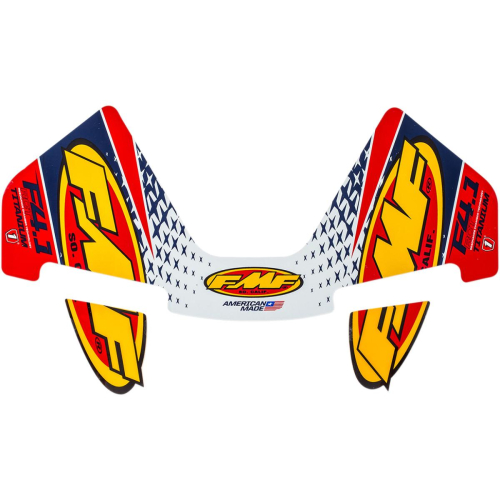 FMF Racing - FMF Racing Exhaust Decal - Red - 014830