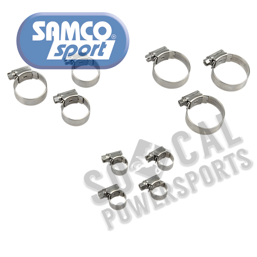 SAMCO Sport - SAMCO Sport Radiator Hose Clamp Kit - CKTRI-15