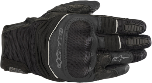 Alpinestars - Alpinestars Crosser Air Touring Gloves - 3575518-1100-XL - Black/Black - X-Large