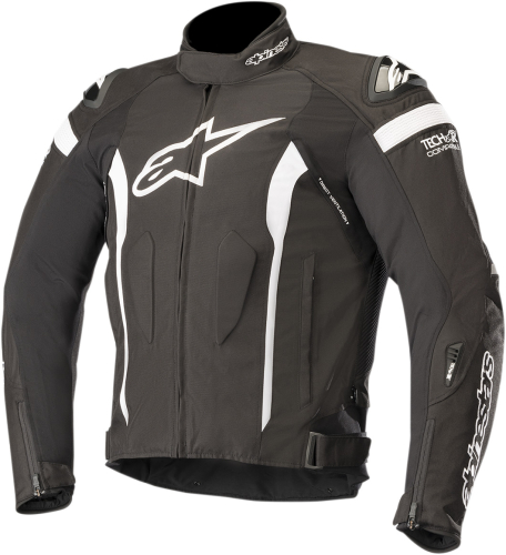 Alpinestars - Alpinestars T-missle Drystar Tech-Air Airbag Compatible Jacket - 3200518-12-L - Black/White - Large