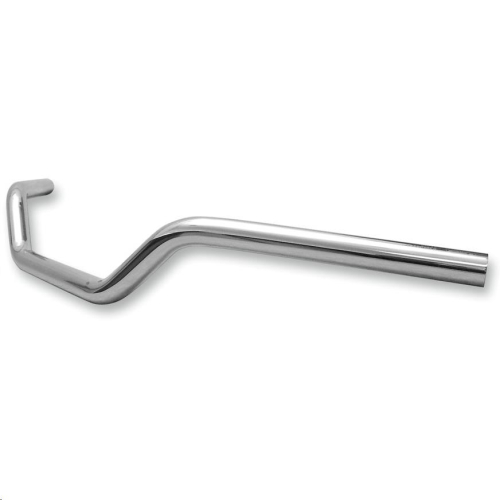 Flanders - Flanders 1in. Bad Boy Custom Bend Handlebar - Knurled and Drilled - Chrome - 650-48845