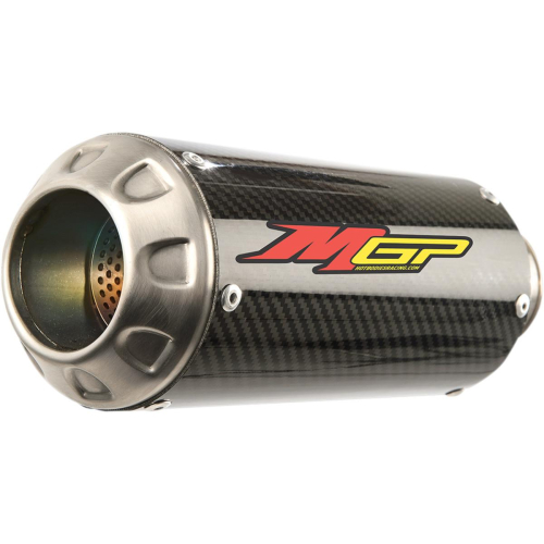 Hotbodies Racing - Hotbodies Racing MGP Growler Slip-On - Carbon Fiber Muffler - 31601-2400